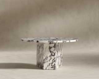 Romlulus Coffee Table - High - Viola Marble Romlulus Coffee Table - High - Viola Marble