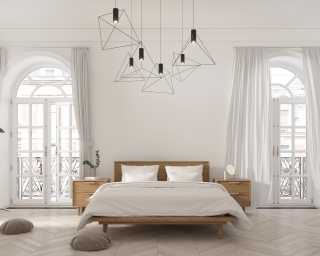 Asher Bed Staged - Ash Asher Bed Staged - Ash