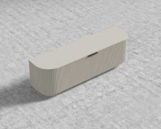 Athena Media Console - Alabaster