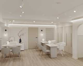 Athena Desk Scene featuring Iris Chair