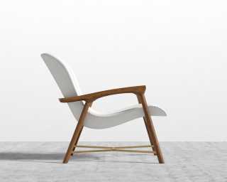Aubrey Lounge Chair - Trento Eggshell