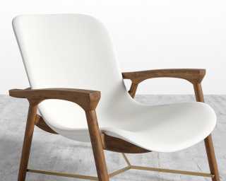 Aubrey Lounge Chair - Trento Eggshell