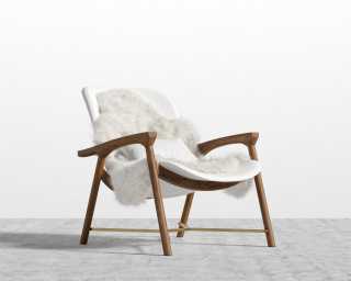 Aubrey Lounge Chair - Trento Eggshell