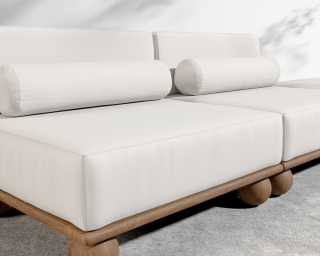 Bali Outdoor Open-End Sofa - Palisades Bali Outdoor Open-End Sofa - Palisades