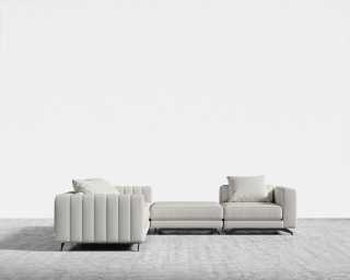 Berlin L-Sectional - Modern Felt - Alesund