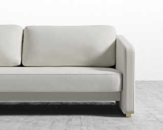 Bristol Futon - Modern Felt - Alesund - Brass legs