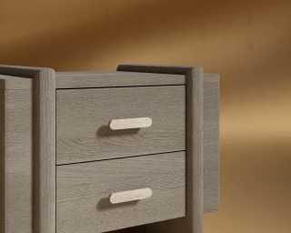 Cassia Nightstand - Grey Oak Cassia Nightstand - Grey Oak