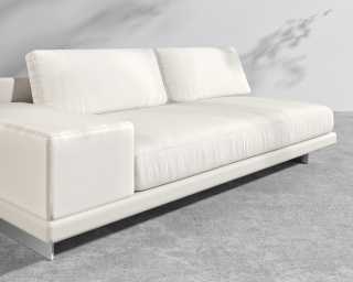 Dresden Outdoor Armless Sofa with Armrest - Palisades Dresden Outdoor Armless Sofa with Armrest - Palisades