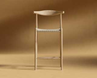 Elbow Counter Stool - Woven - Natural Elbow Counter Stool - Woven - Natural