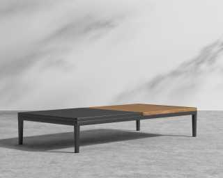 Francis Outdoor Coffee Table - Black