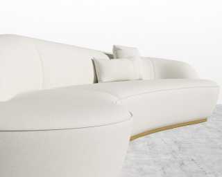 Grand Curved Sectional - Modern Felt - Alesund