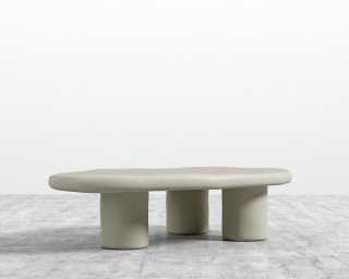 Kara Coffee Table-Alabaster Kara Coffee Table-Alabaster
