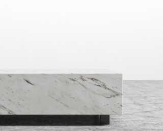 Liza Coffee Table - Carrara Marble 60x40