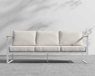 Louis Outdoor Sofa - Palisades - White Frame