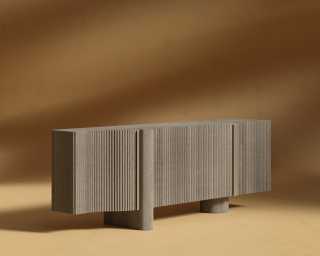 Magnus Entry Way Console - Gray Oak