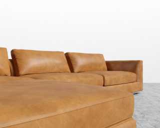 Milo Modular Sectional - Trento Microfiber Leather - Trento Morocco