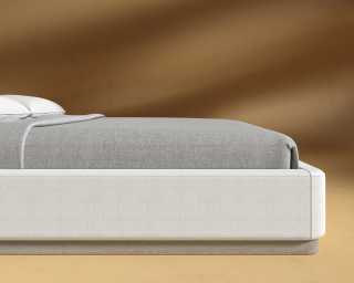 Modular_Bed_Frame_Wood_King_Performance_Linen_Swan Modular_Bed_Frame_Wood_King_Performance_Linen_Swan