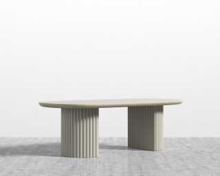 Osten Table - 96" - Alabaster Lacquer Osten Table - 96" - Alabaster Lacquer