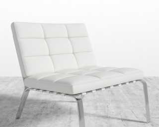 Rove Pavilion Lounge Chair - Microfiber - Trento Eggshell