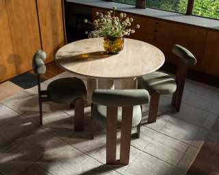 Tola dining chair in sage Tola dining chair in sage