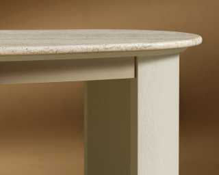 Valerian Desk - White Travertine - Alabaster Valerian Desk - White Travertine - Alabaster