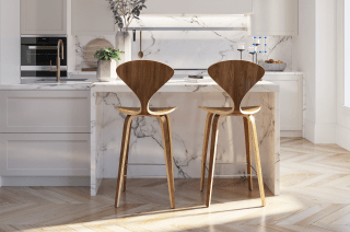 Norman Counter Stool - Walnut 