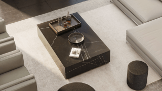 Liza Coffee Table Grande - Marble
