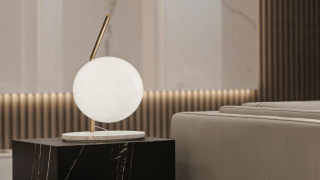 Iris Table Lamp - Low