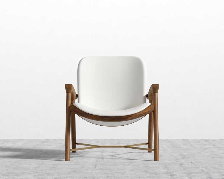 Aubrey Lounge Chair - Trento Eggshell