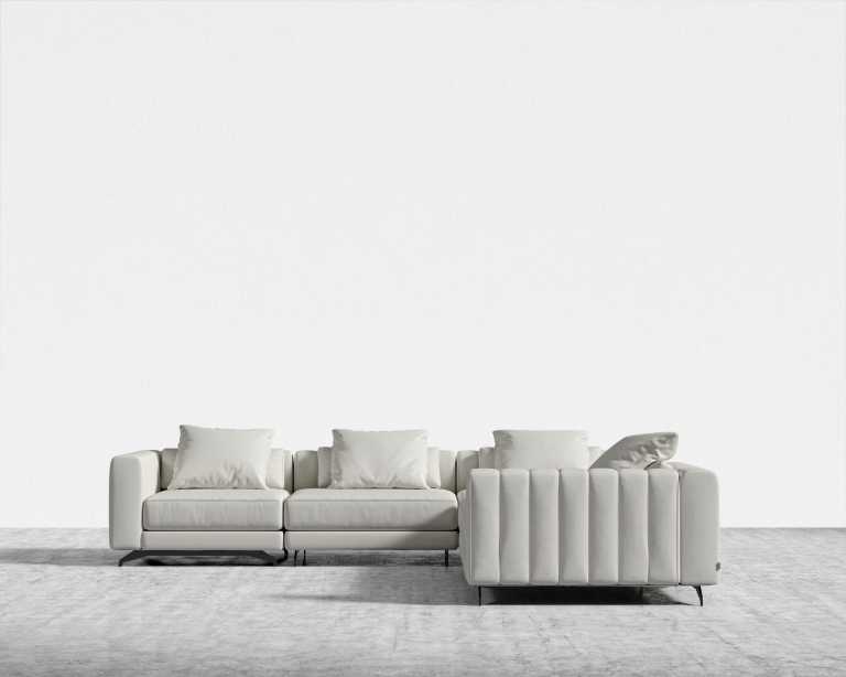 Berlin L-Sectional - Modern Felt - Alesund