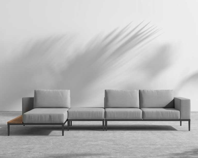 Francis Outdoor Modular - Black Frame - Encino Francis Outdoor Modular - Black Frame - Encino