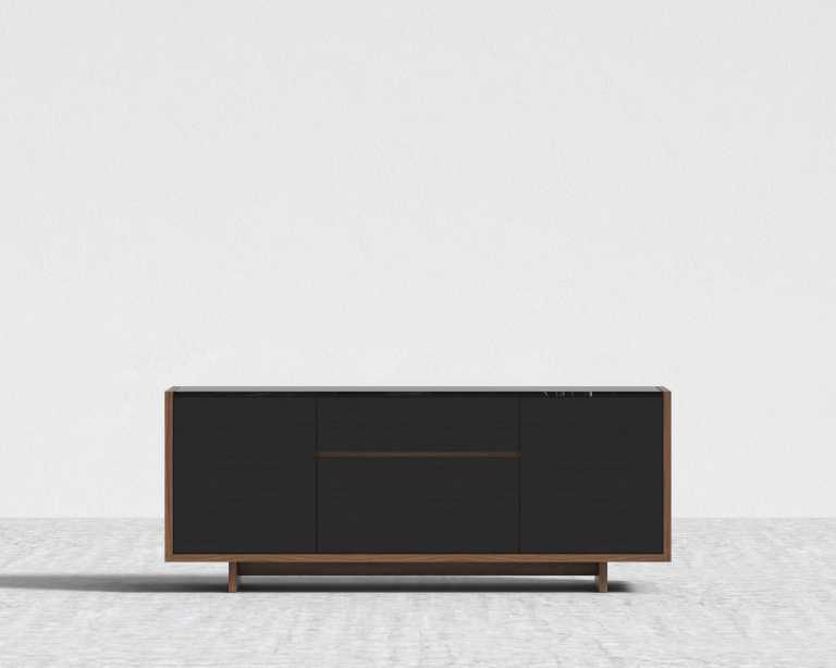 Gia Storage - Black Marble - Walnut Gia Storage - Black Marble - Walnut