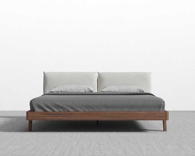 Mikkel Bed - King - Walnut - Alesund Mikkel Bed - King - Walnut - Alesund